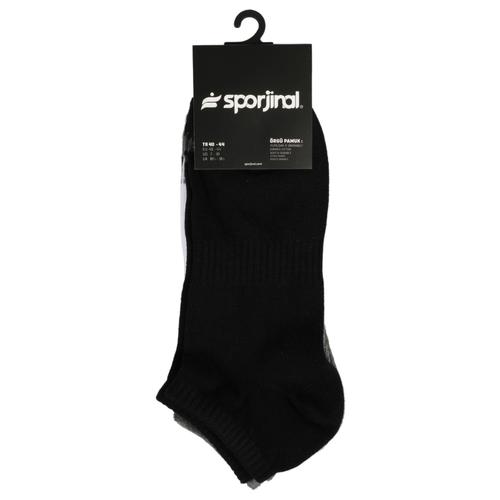  Sporjinal Erkek 3'lü Çorap (SP9146)