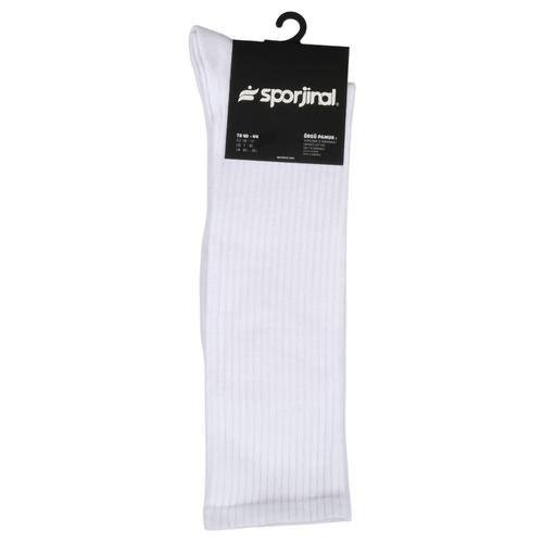  Sporjinal Erkek Beyaz Çorap (SP9191)