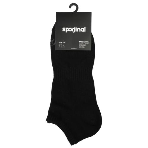  Sporjinal Erkek Siyah Çorap (SP9061)