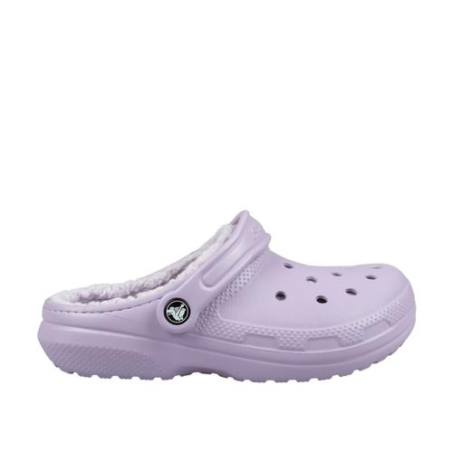  Crocs Classic Lined Kadın Mor Sandalet (203591-50P)