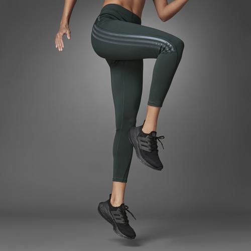  adidas Running Run Icons Kadın Yeşil Tayt (HH9092)
