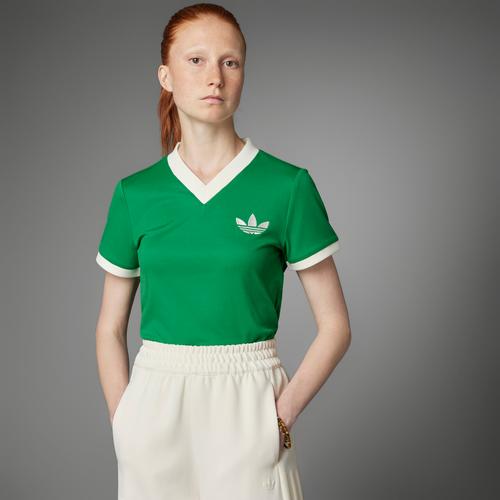  adidas Adicolor 70S Kadın Yeşil Tişört (IB2043)