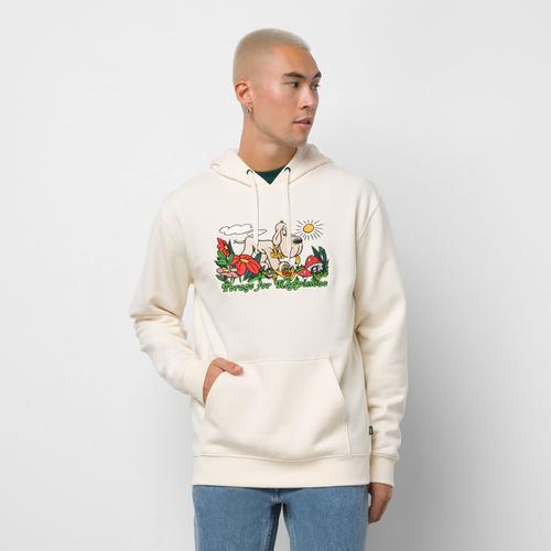  Vans Mushrooms Hound Erkek Krem Sweatshirt (VN00009G3KS1)