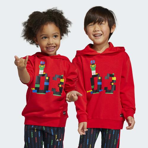  adidas X Classic Lego Çocuk Kırmızı Sweatshirt (HB4466)