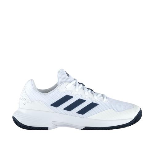  adidas Gamecourt 2.0 Erkek Beyaz Tenis Ayakkabısı (HQ8809)
