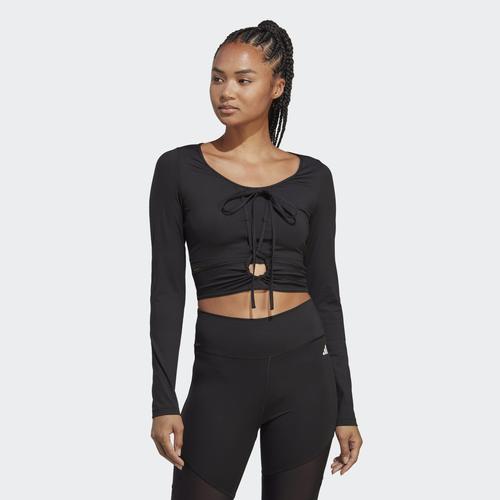  adidas Dance Kadın Siyah Antrenman Tişörtü (HS2326)