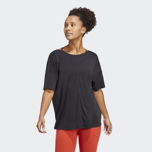  adidas Yoga Studio Kadın Siyah Tişört (HS8117)