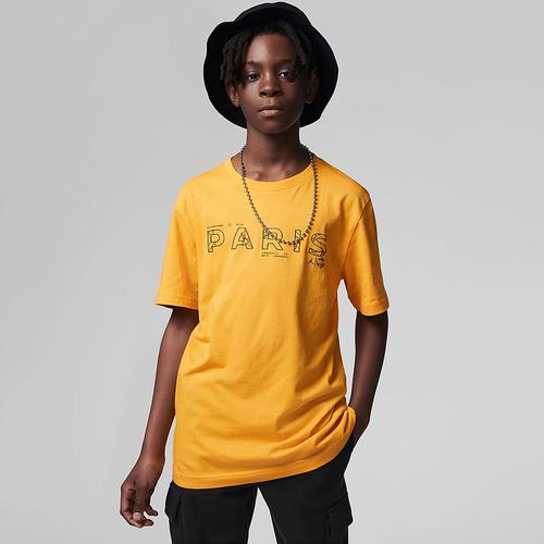  Nike Jordan Paris Çocuk Sarı Tişört (95C152-Y2Z)