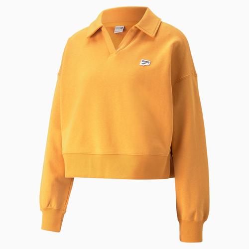  Puma Downtown Kadın Sarı Polo Sweatshirt (538371-30)