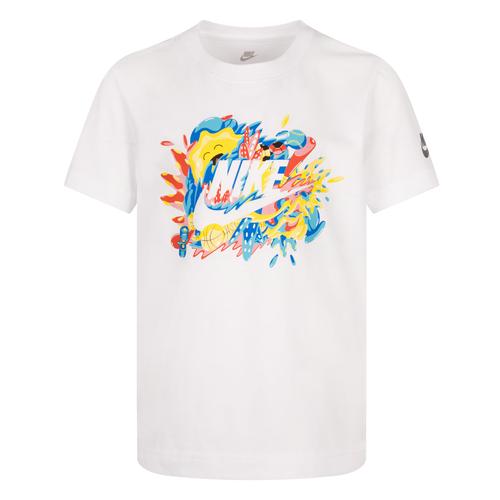  Nike Futura Sport Çocuk Beyaz Tişört (86K522-001)