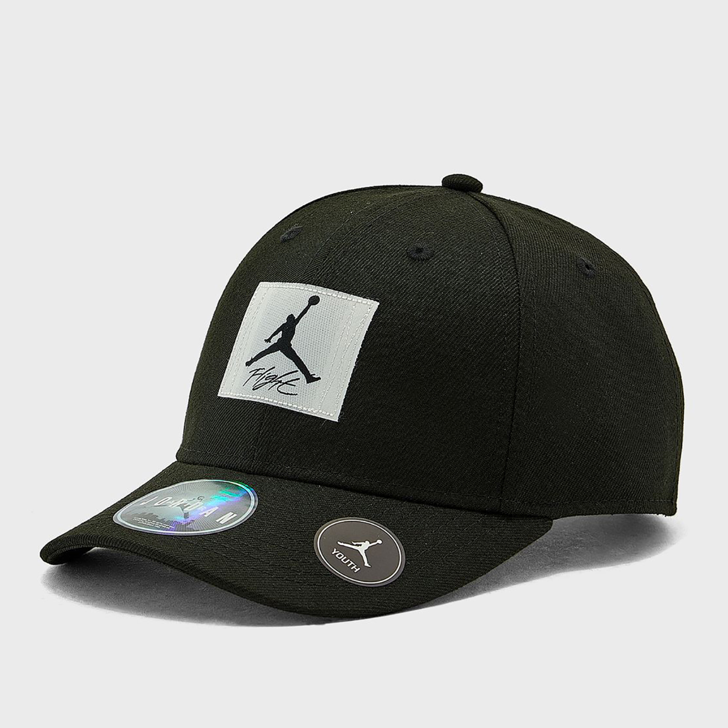 Nike Jan Jordan Flight Curvebrim Çocuk Siyah Şapka (9A0698-023)