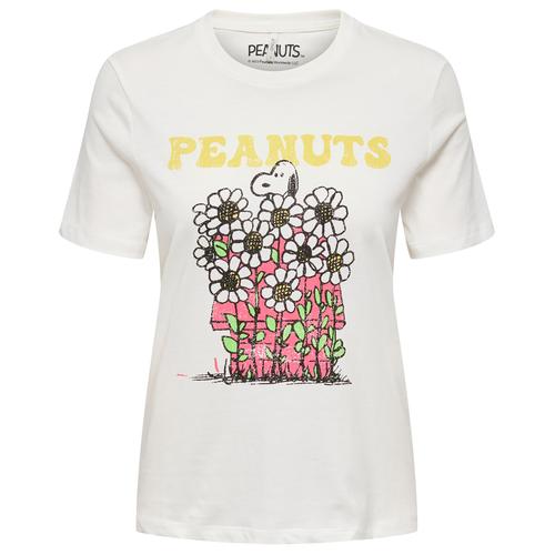  Only Peanuts Kadın Beyaz Tişört (15291491-CD)