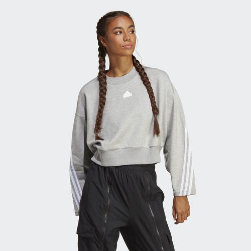  adidas Future Icons Kadın Gri Sweatshirt (IB8496)