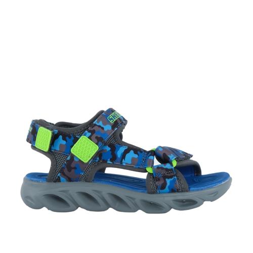  Skechers Hypno Splash Çocuk Mavi Işıklı Sandalet (400077L-BLLM)