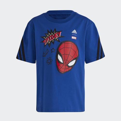 adidas X Marvel Spider-Man Çocuk Lacivert Tişört (HR9491)