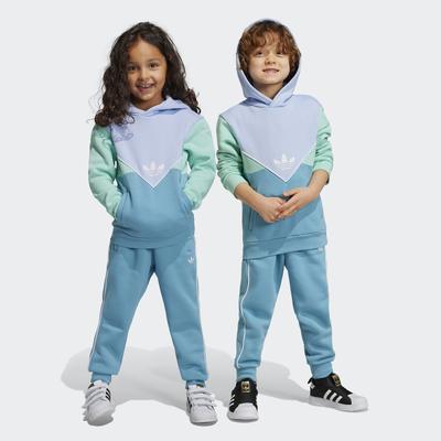  adidas Adicolor Çocuk Mavi Eşofman Takımı (IB9912)