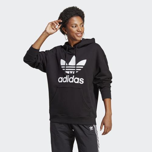  adidas Trefoil Kadın Siyah Sweatshirt (IB7432)