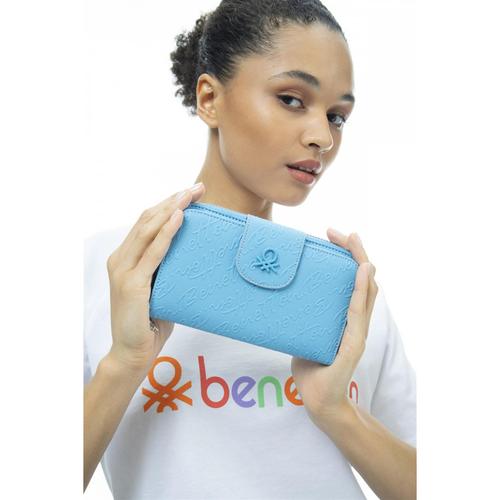  United Colors Of Benetton Kadın Mavi Cüzdan (BNT983-007)
