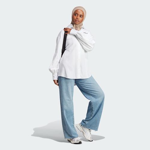  adidas Originals Kadın Beyaz Gömlek (IR9790)