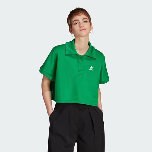  adidas Adicolor Classics Kadın Yeşil Polo Tişört (IK0419)