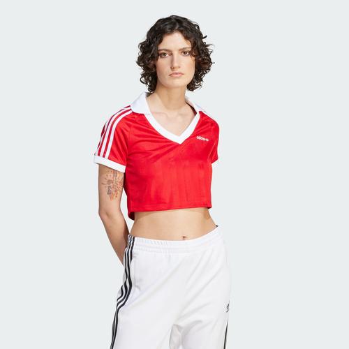  adidas Injection Pack Soccer Kadın Kırmızı Polo Tişört (IR9778)