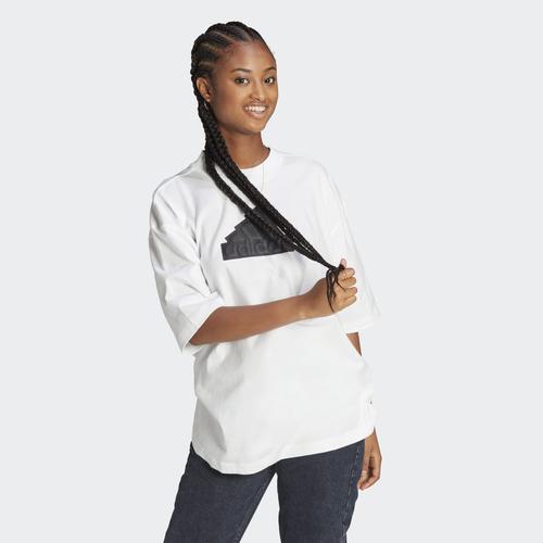  adidas Future Icons Badge Of Sport Kadın Beyaz Tişört (HR6098)
