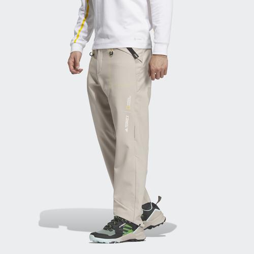  adidas National Geographic Terrex Erkek Bej Outdoor Pantolon (IL8991)