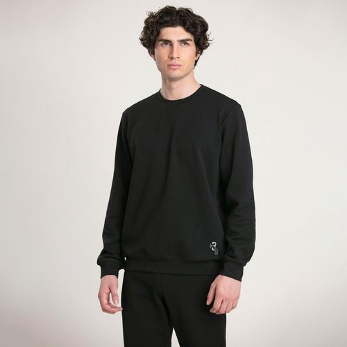  GMG FIRENZE Erkek Siyah Sweatshirt (GU23MFW08023-B)