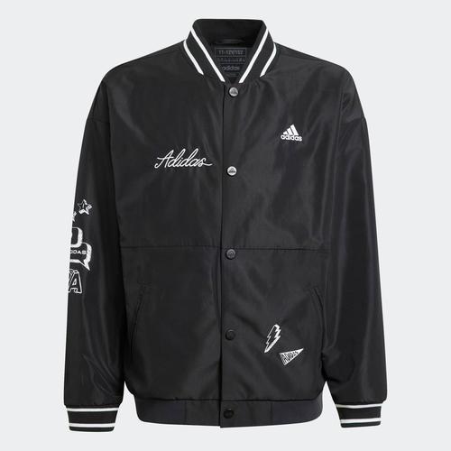  adidas Brand Love Çocuk Siyah Ceket (IA1602)