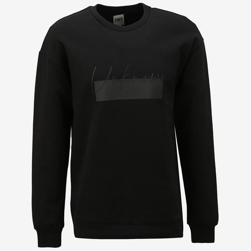  GMG FIRENZE Erkek Siyah Sweatshirt (GU23MFW08014-B)