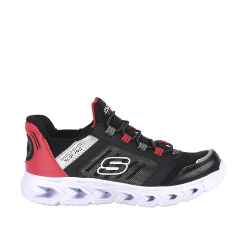  Skechers Hypno Flash 2.0 Çocuk Siyah Işıklı Spor Ayakkabı (403843L-BKRD)