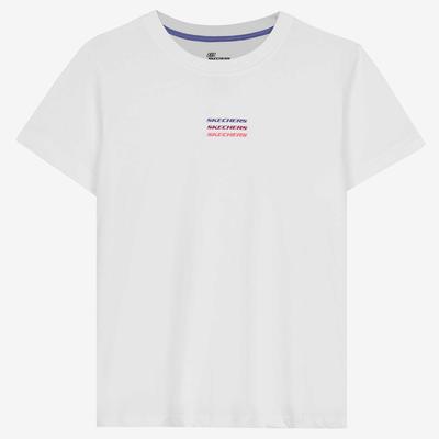  Skechers Essential Kadın Beyaz Tişört (S241006-102)