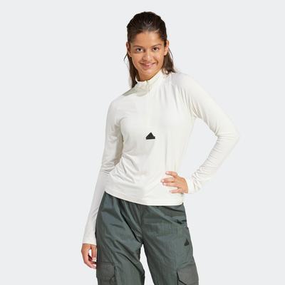  adidas City Escape Kadın Beyaz Spor Sweatshirt (IS3032)