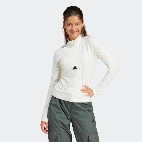  adidas City Escape Kadın Beyaz Spor Sweatshirt (IS3032)