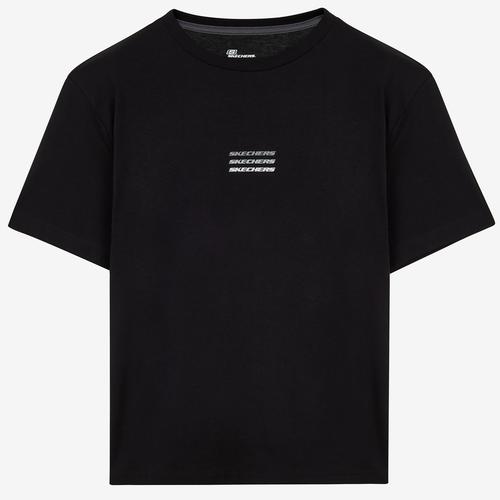  Skechers Essential Erkek Siyah Tişört (S241007-001)