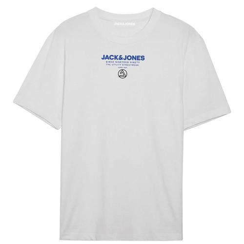  Jack & Jones Typo Erkek Beyaz Tişört (12256163-W)