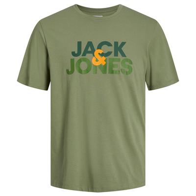  Jack & Jones Cula Erkek Haki Tişört (12250263-OGN)