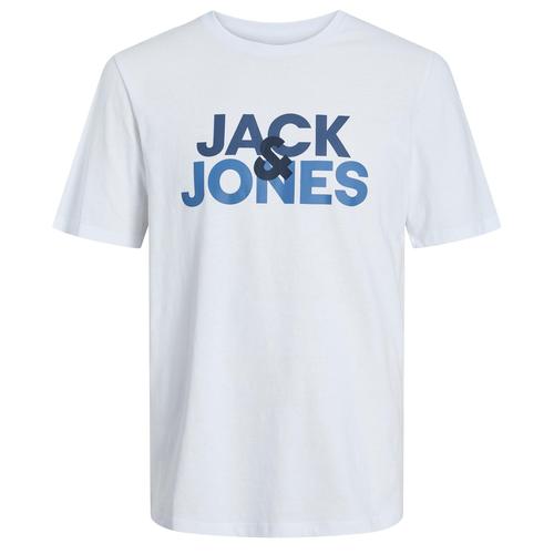  Jack & Jones Cula Erkek Beyaz Tişört (12250263-W)