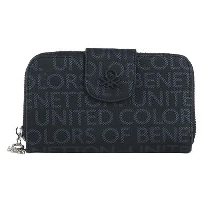  United Colors Of Benetton Kadın Siyah Cüzdan (BNT1139-001)