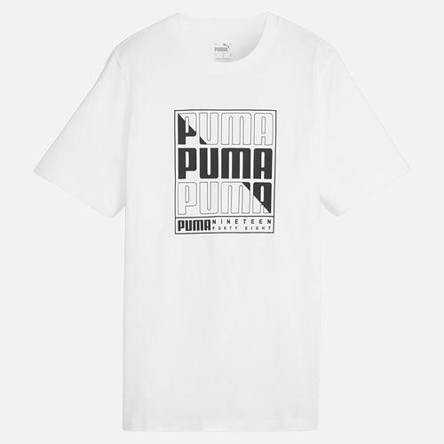  Puma Graphics Erkek Beyaz Tişört (680172-02)