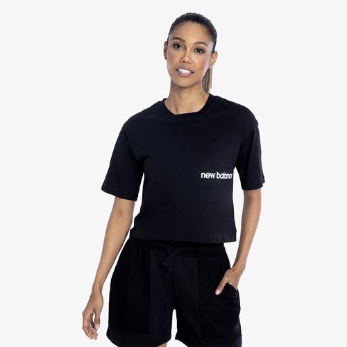  New Balance 1340 Kadın Siyah Tişört (WNT1340-BKW)