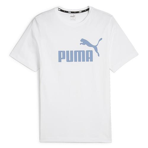  Puma Essential Logo Erkek Beyaz Tişört (586667-35)