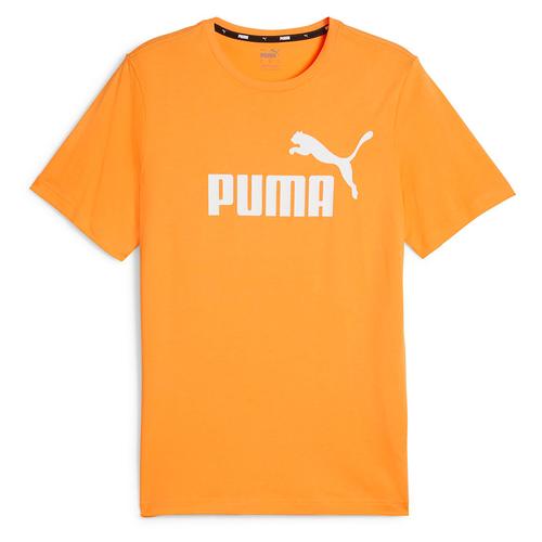  Puma Essentials Logo Erkek Turuncu Tişört (586667-58)