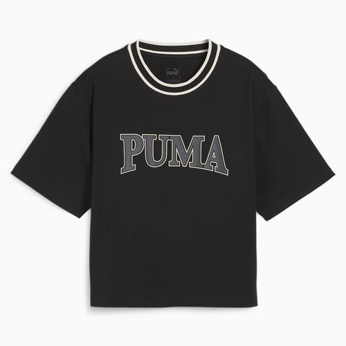  Puma Squad Graphic Kadın Siyah Tişört (677903-01)