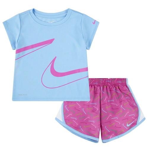  Nike Swoosh Logo Tempo Çocuk 2'li Takım (26L803-AFN)