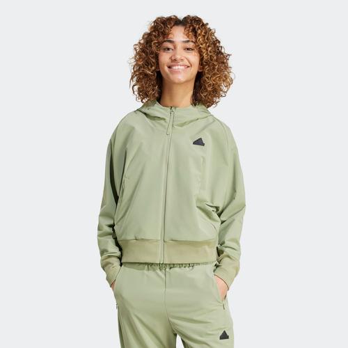  adidas Z.N.E. Kadın Yeşil Ceket (IS9302)