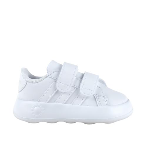  adidas Grand Court 2.0 Bebek Beyaz Spor Ayakkabı (ID5273)